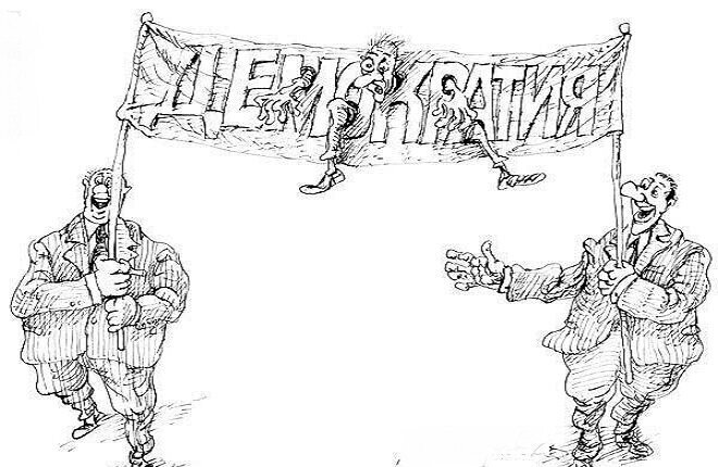 Как СМИ развязывают "цветные революции"