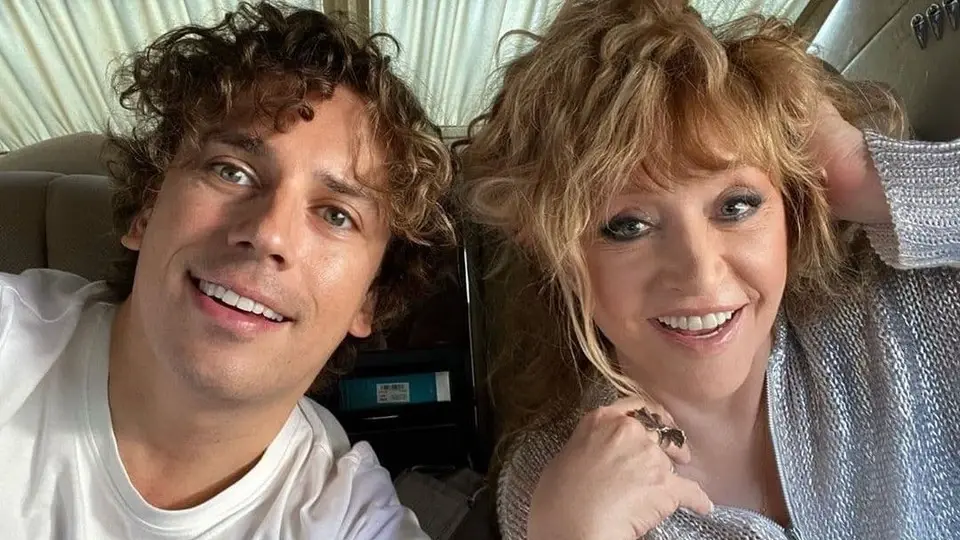 Алла Пугачева и Максим Галкин<span style=