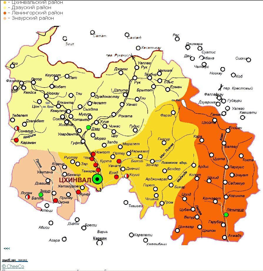 Южная осетия язык. Южная Осетия на карте. Карта Южной Осетии подробная. Ю́жная Осетия карта. Республика Южная Осетия на карте.