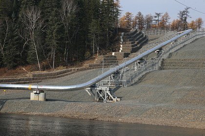 Газпром возобновит прокачку газа в Китай.