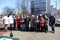 На открытой площадке в Матушкино прошел спортивный флешмоб