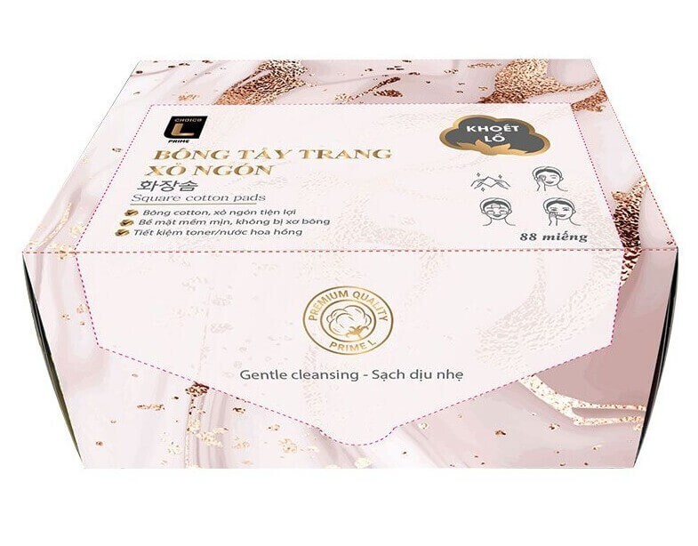 CL- Хлопковая коробка для снятия макияжа , 88 штук из Вьетнама NEW!