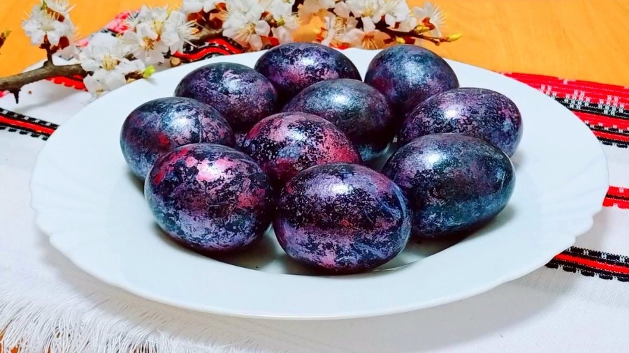 Как покрасить яйца чаем на Пасху: черный, зеленый, мате, каркаде