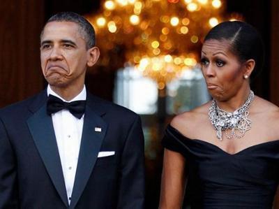 Похождения Барака Обамы в Белом доме. Уморные фото