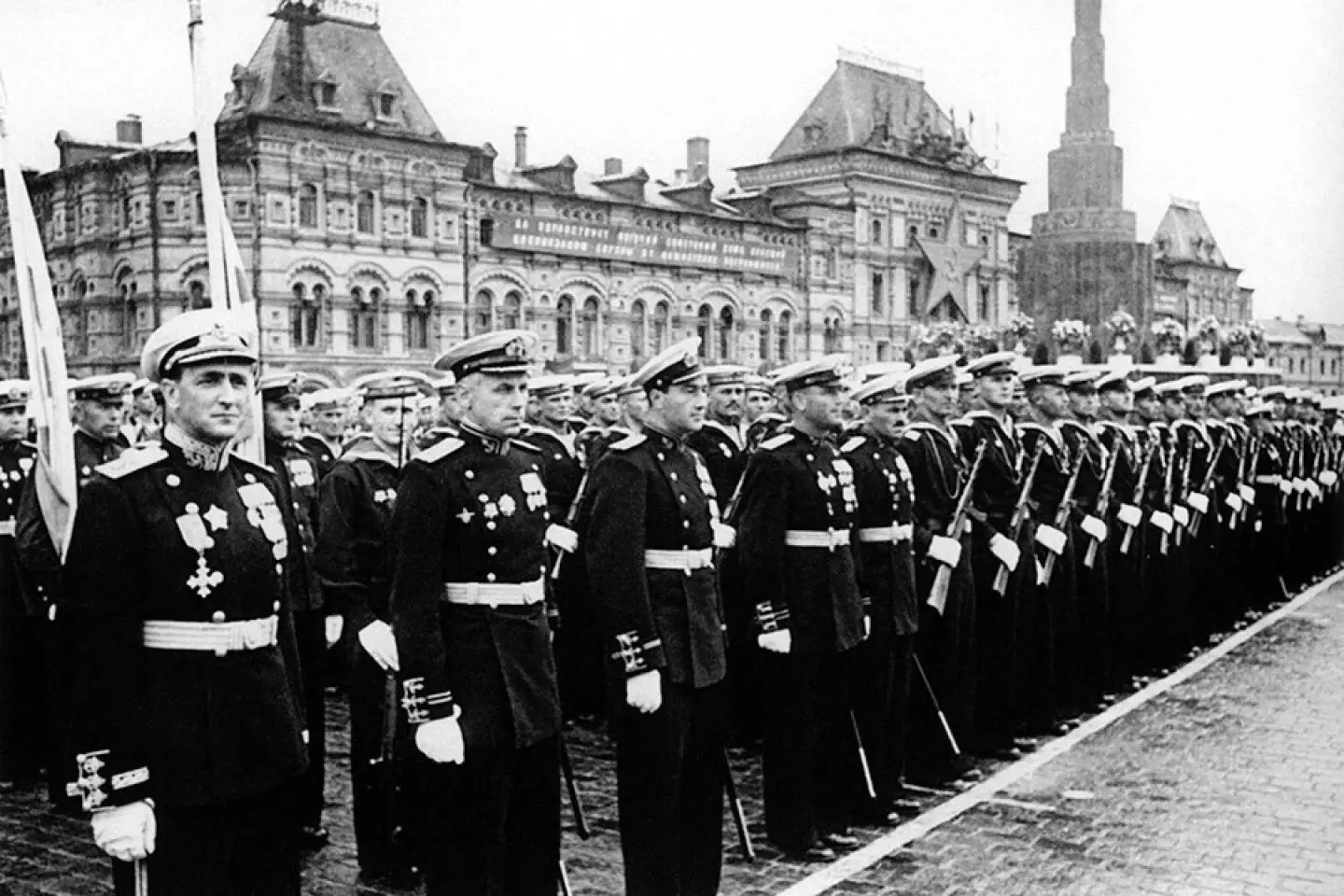 парад победы в москве 24 июня 1945