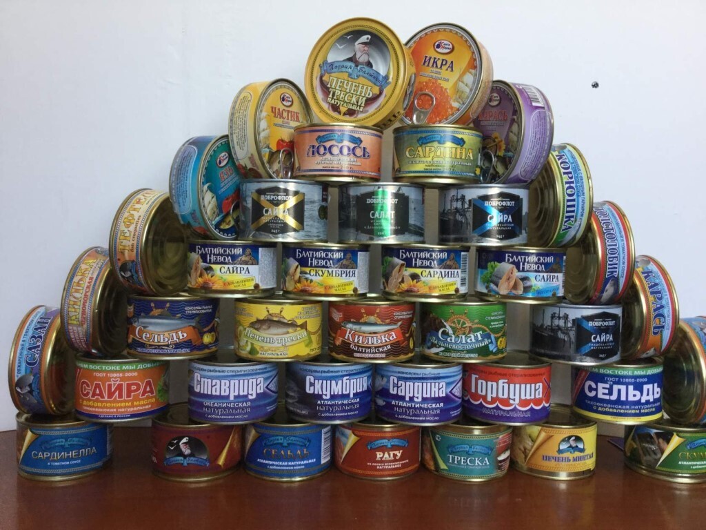Поддельные консервы.