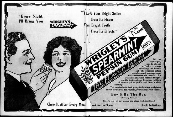 Когда появилась жвачка?