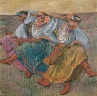 Эдгар Дега "Русские танцовщицы" и др.