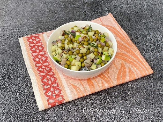 Салат "Шуба" на новый лад - стоит попробовать !