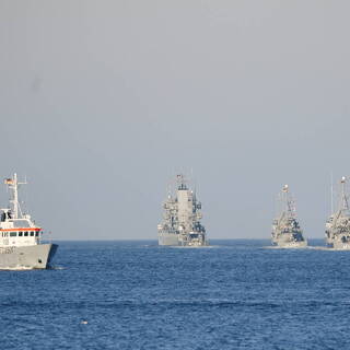 Корабли НАТО вошли для учений,в Балтийское море.