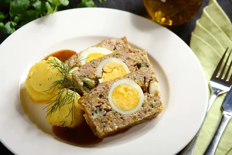 Римское жаркое с голубым сыром