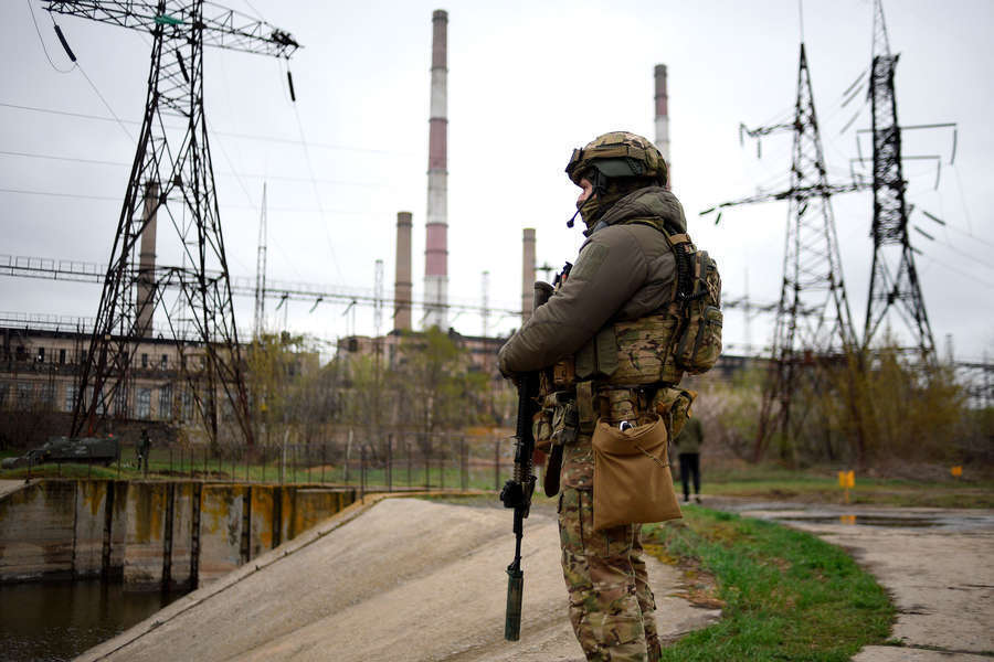 Сводка боевых действий на Украине 16 апреля 2022. 