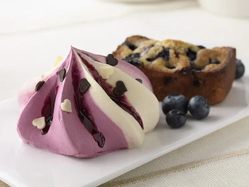 Черничное печенье