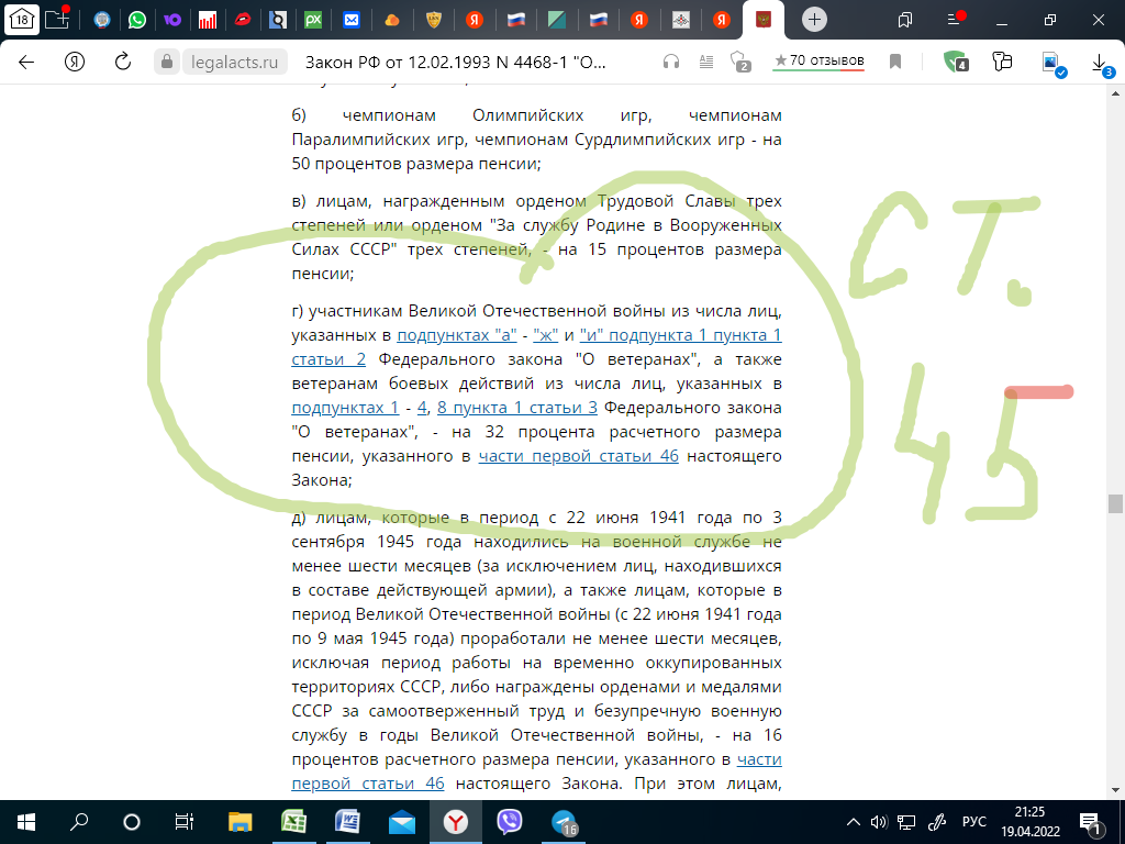 Ветеран боевых действий – льготы 2022