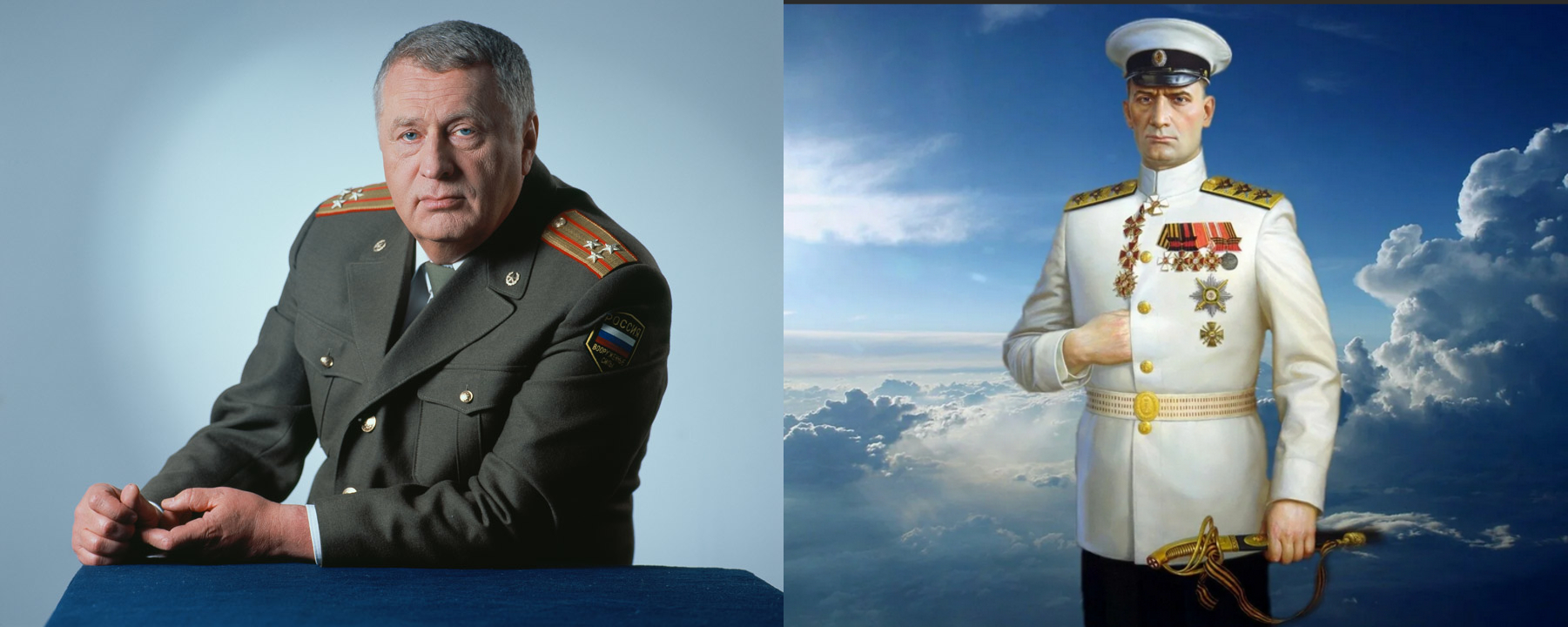 Жириновский и Колчак - одно лицо