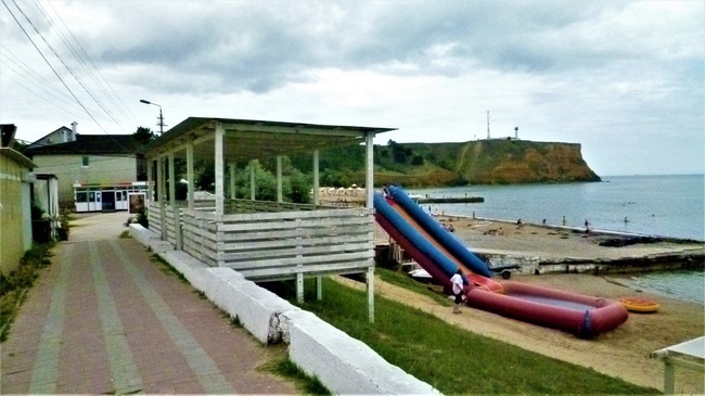 Песчаное - замечательный детский курорт на западном берегу Крыма