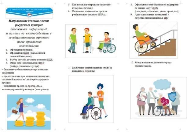 ИНФОРМАЦИОННО-РЕСУРСНЫЙ ЦЕНТР «ОПОРА» по работе с инвалидами