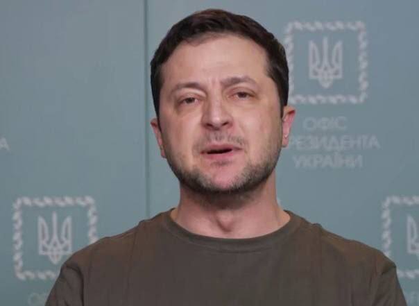 Утром, Зеленский записал новое видеообращение