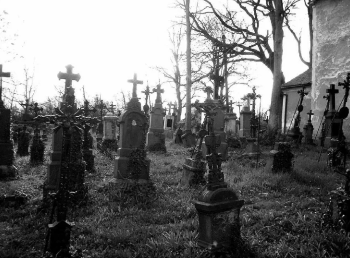 Вдова пришла покаяться на могилу мужу, как вдруг заметила знакомую фигуру невдалеке