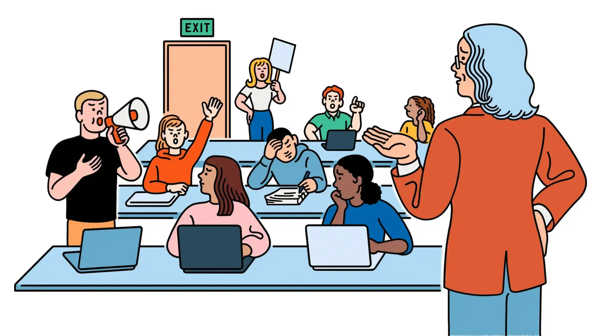 Размышление американского преподавателя. Как я могу преподавать, если мне не разрешают затыкать троллей?