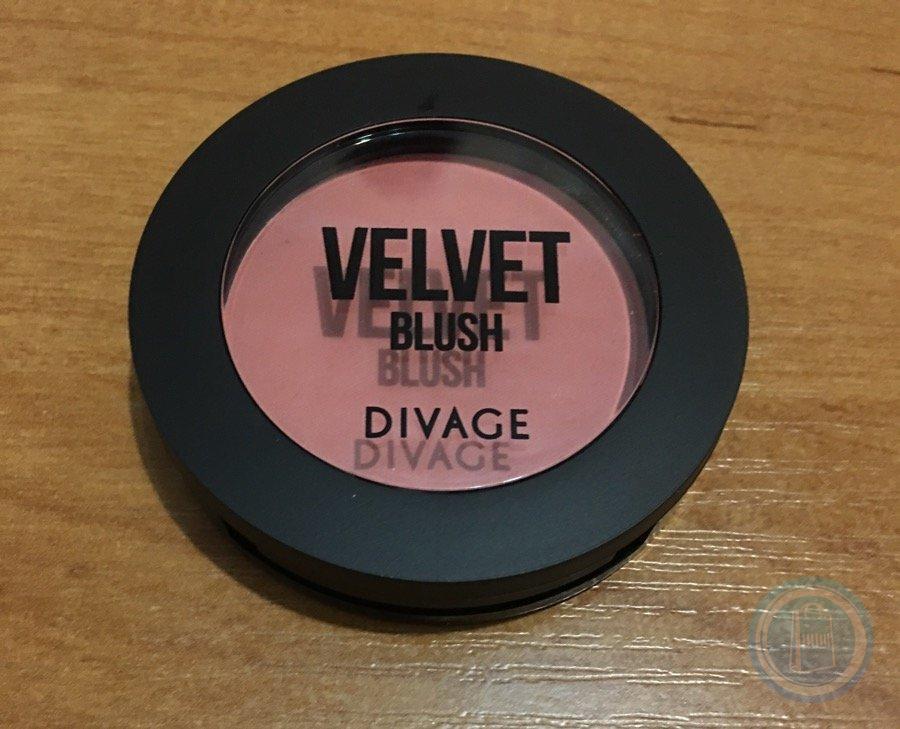 Румяна Divage Velvet