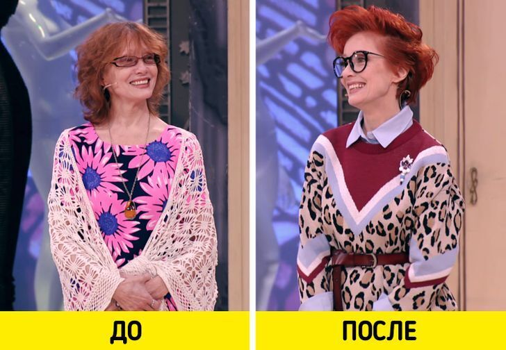 Удачные преображения на телешоу "Модный приговор"