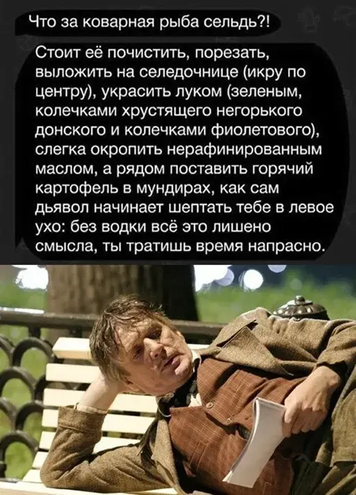 Иронично об алкоголе