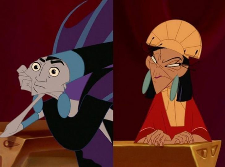 Если бы положительные и отрицательные герои Диснея поменялись лицами