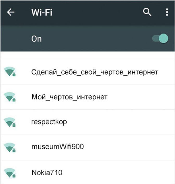 15 названий Wi-Fi-сетей от гениев народного творчества
