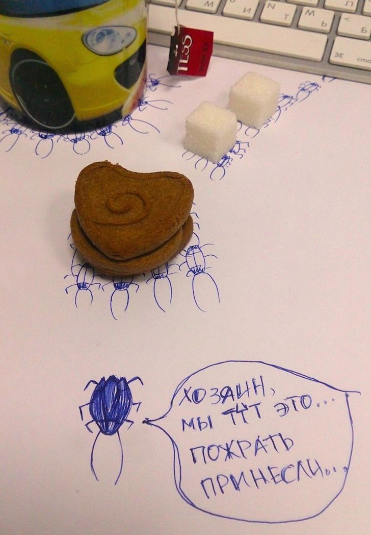 10+ коллег с прекрасным чувством юмора