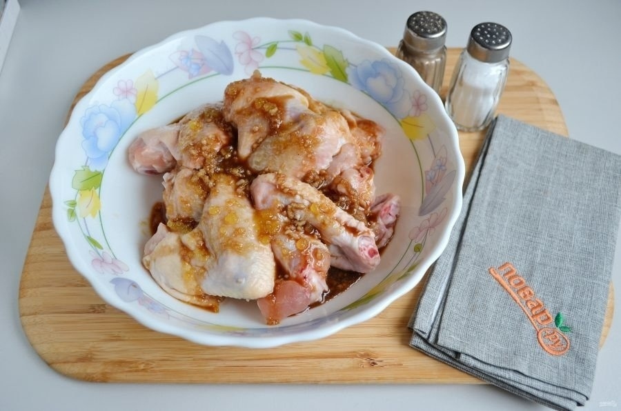 Аппетитные крылышки в медово-чесночном маринаде за 30 минут