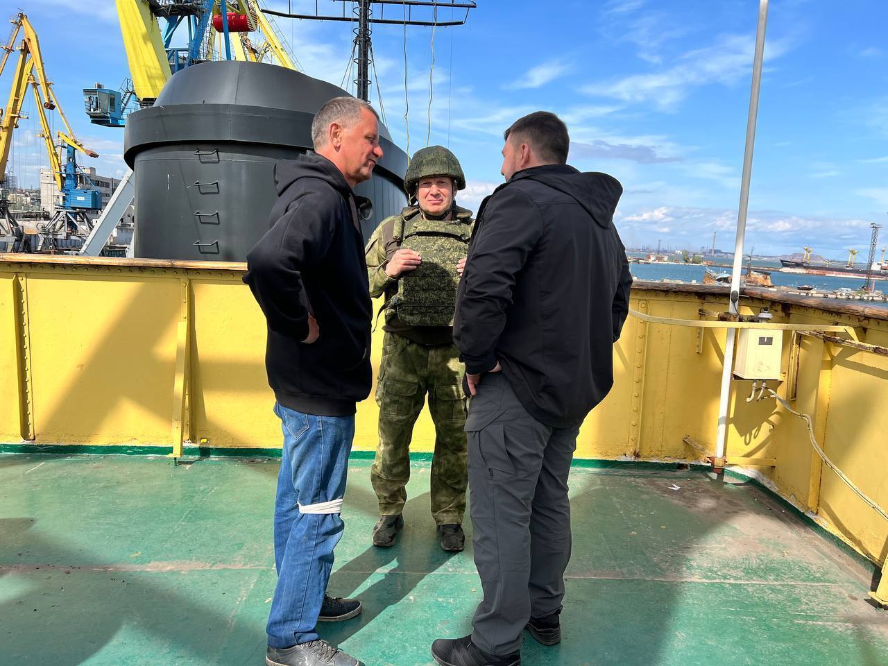 Первая поездка Владимира Соловьева на Донбасс