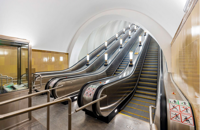 «Рижская». Янтарная станция снова в строю после реконструкции