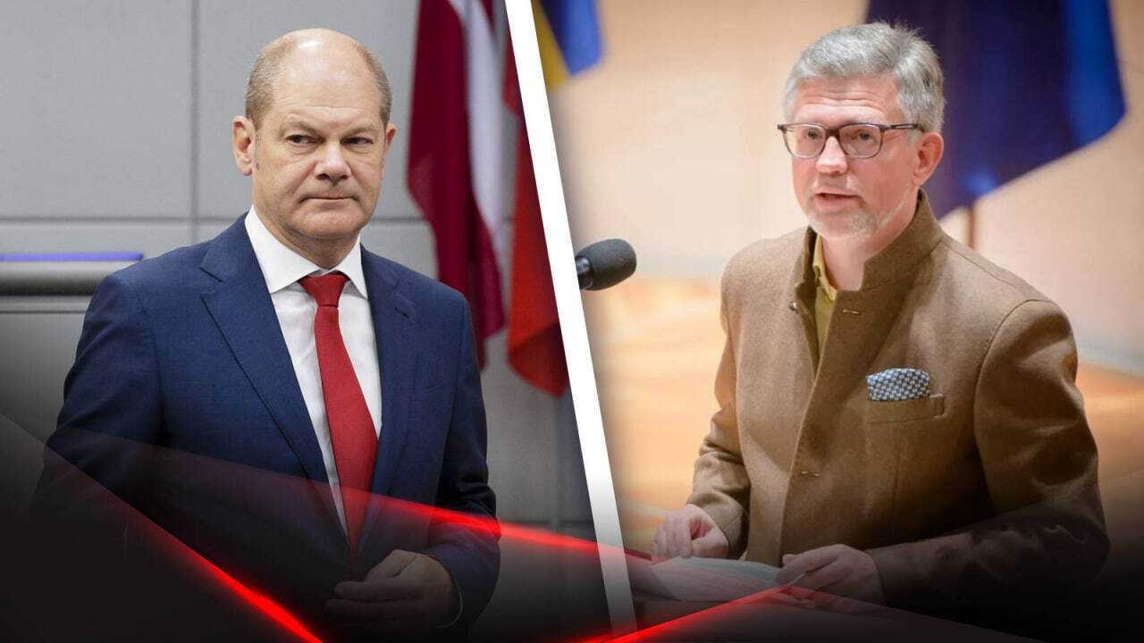 🇩🇪⚡️🇺🇦«Герр Шольц не ливерная колбаса? Извините»!..