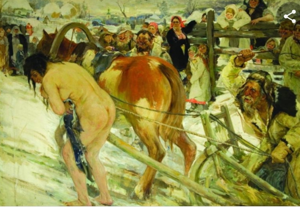 Название работы А.А.Бучкури 1930г., в которой он обличает дикие обычаи старой России?