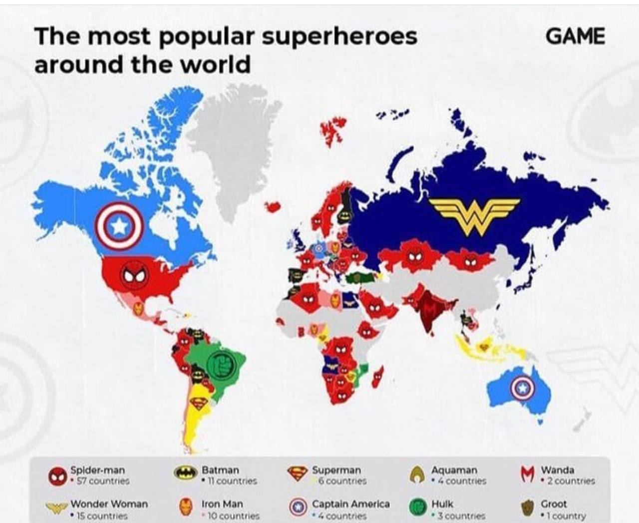 Мировая статистика.