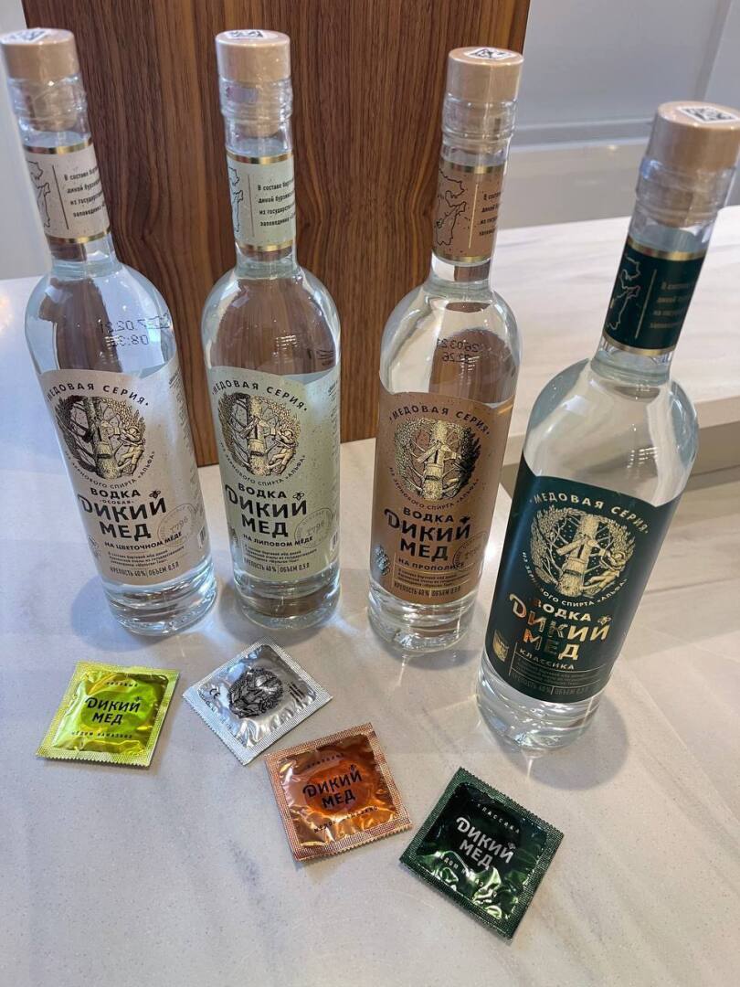 Презервативы от водочного бренда