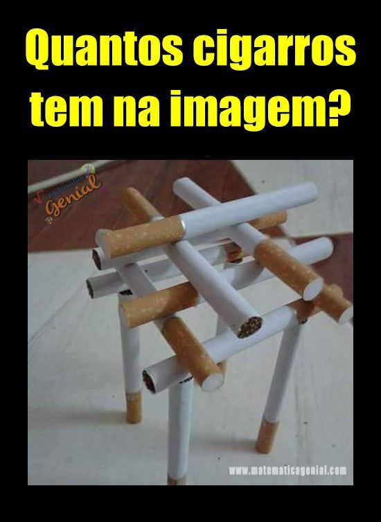 Сколько сигарет на фотографии?