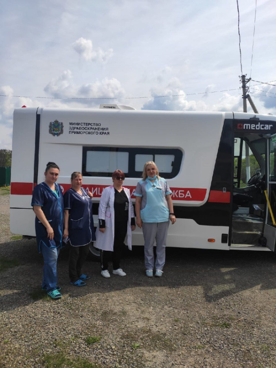 Сообщение от Черниговской ЦРБ - сотрудники Монастырище специальной школы-интерната практически в полном составе прошли диспансерный осмотр в рам