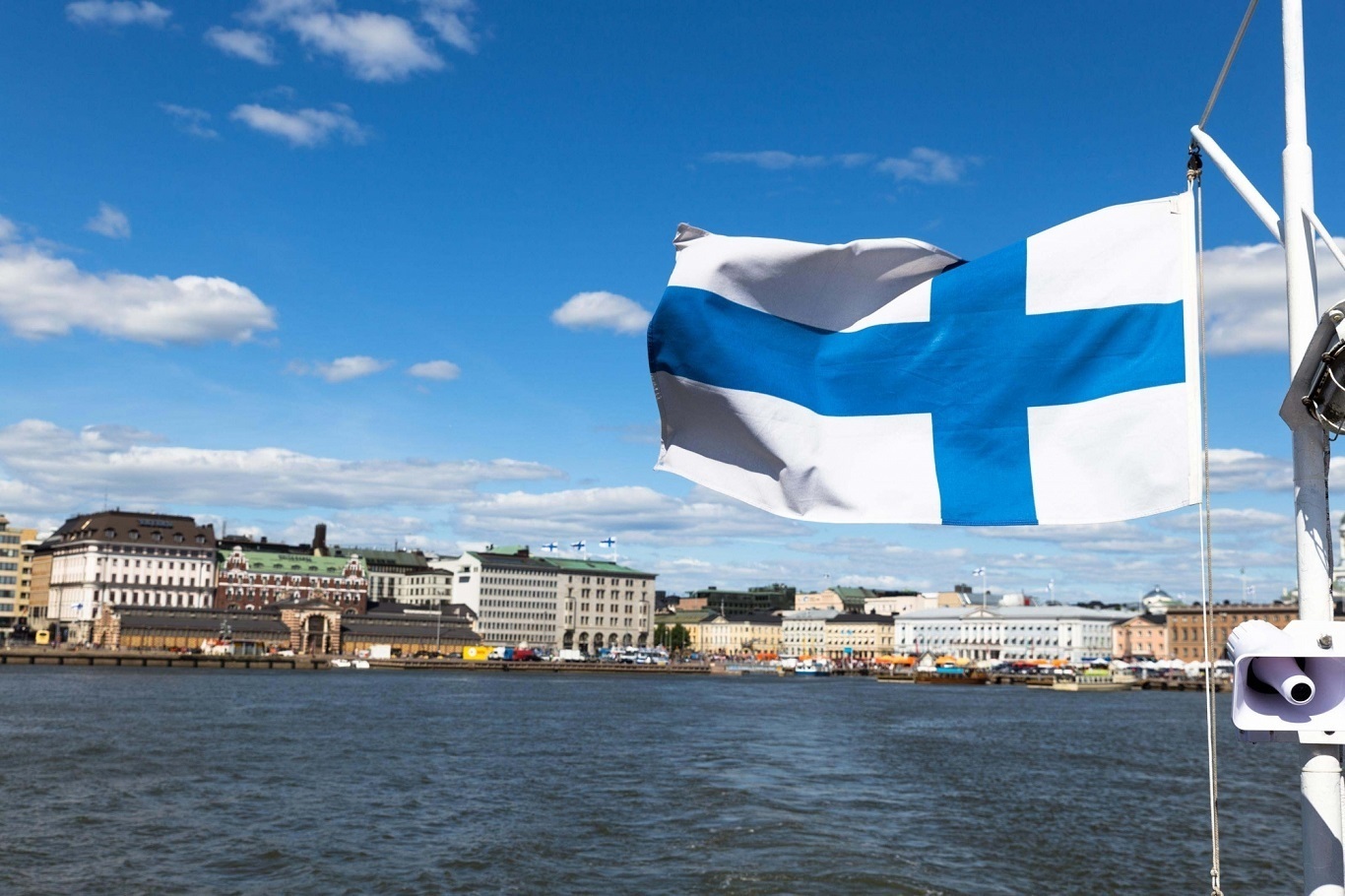 Финляндия Хельсинки флаг
