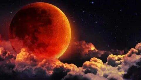 Трансляция тотального лунного затмения 16 мая 2022 года от NASA. Затмение в Италии, Испании, США 16 мая 2022 года