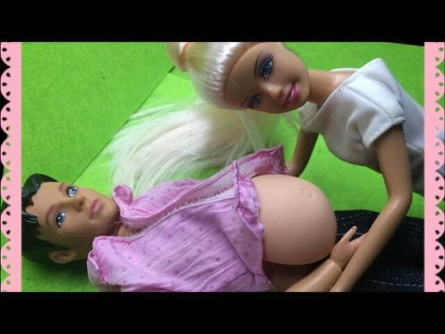 Барби трансгендер и беременный Кен