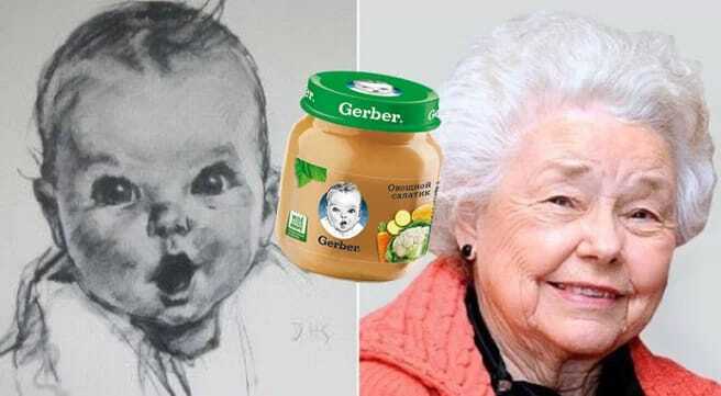 Умерла Энн Тернер Кук, портрет которой является логотипом известнейшей компании Gerber c 1928 года. Ей было 95 лет.