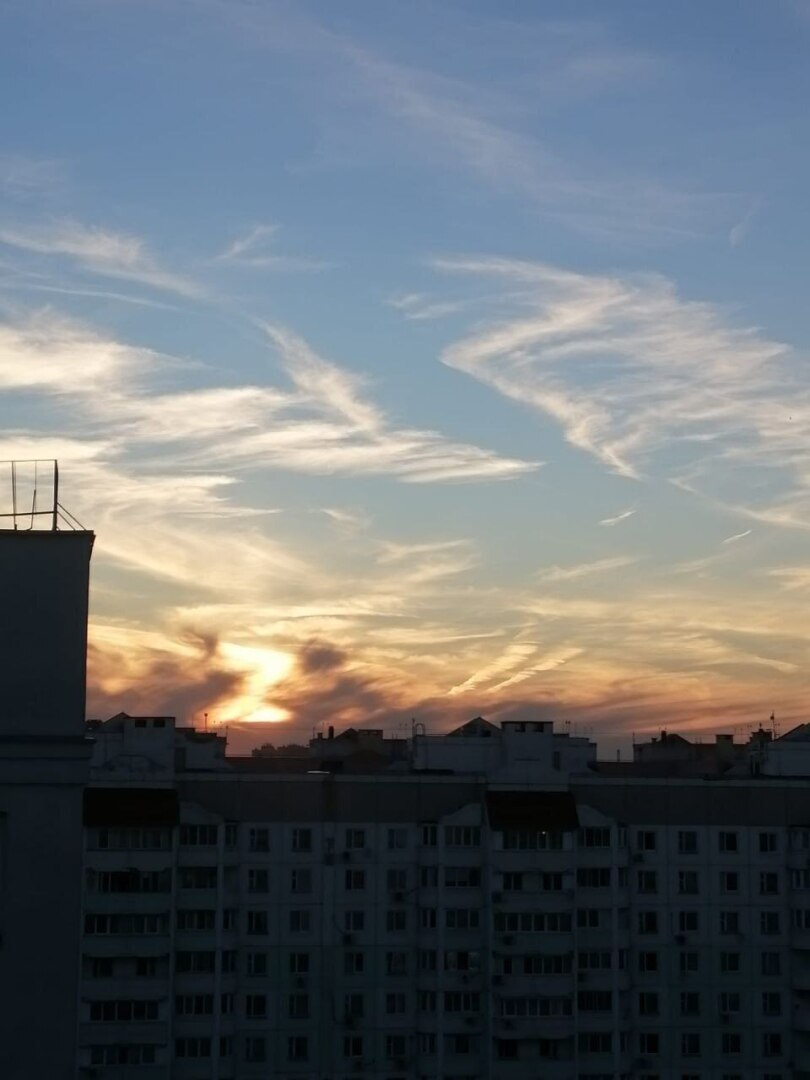 Zакат в Москве...