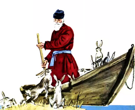 Современный дедушка Мазай и якутские зайцы