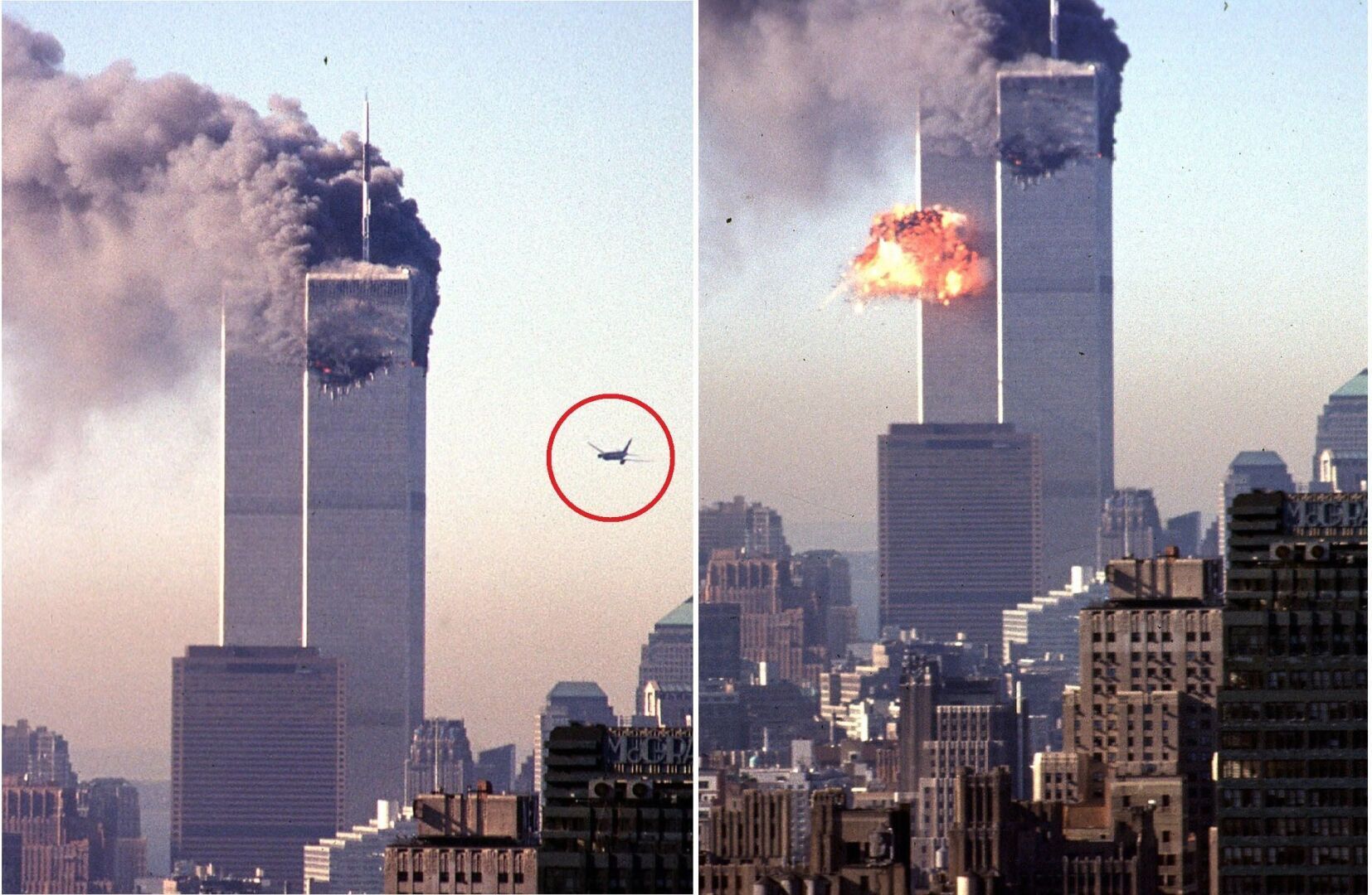 11 сентября 2001 башни близнецы фото