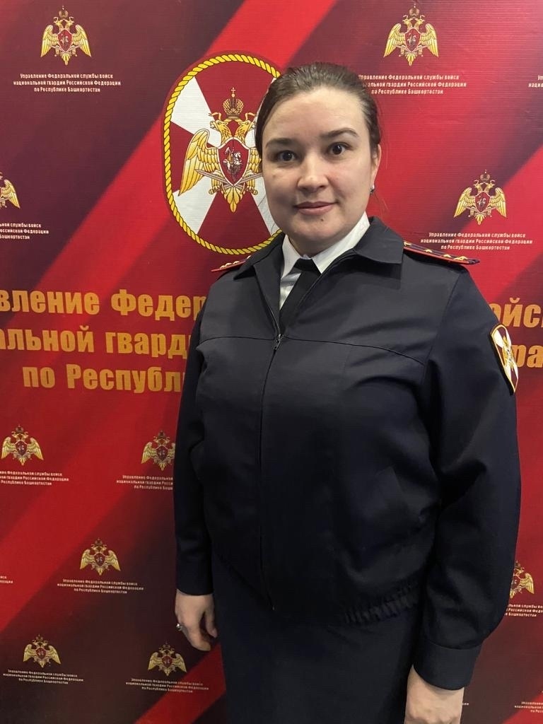Сотрудники Росгвардии получили благодарственное письмо от жителя Башкирии