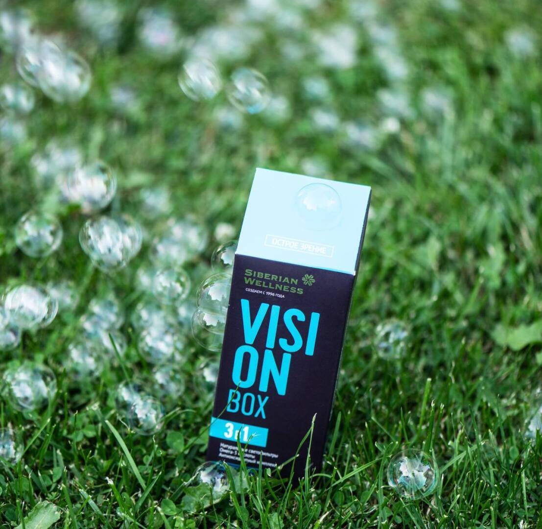 ​​Видеть мир таким, какой он есть: опция доступна с VISION Box от Siberian Wellness