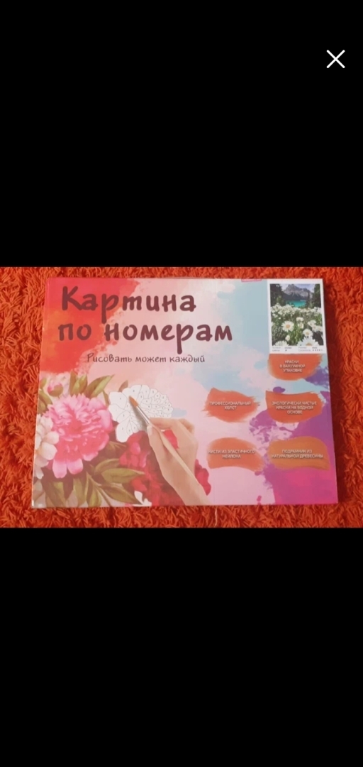 Картина по номерам. Набор для творчества