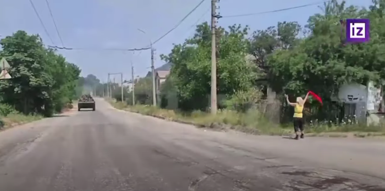 Лисичанск освобожден Как встечает Лисичанск своих, видео набрало тысячи просмотров, украинцы не верят своим глазам